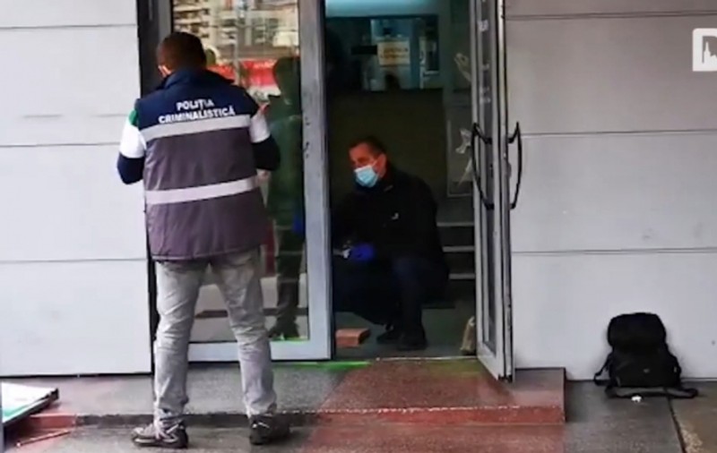 Jaf la o casă de schimb valutar din Cluj. Casiera, atacată cu spray iritant