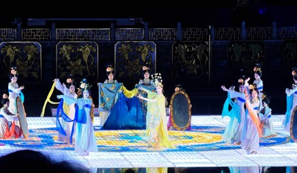 Scenă de teatru din Xi'an, China. Foto: Claudiu Râpan / Libertatea