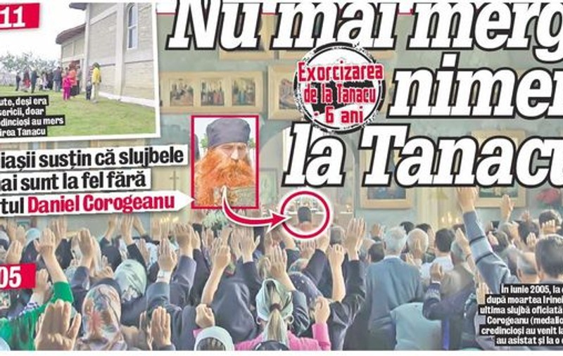 Nu mai merge nimeni la Mănăstirea Tanacu