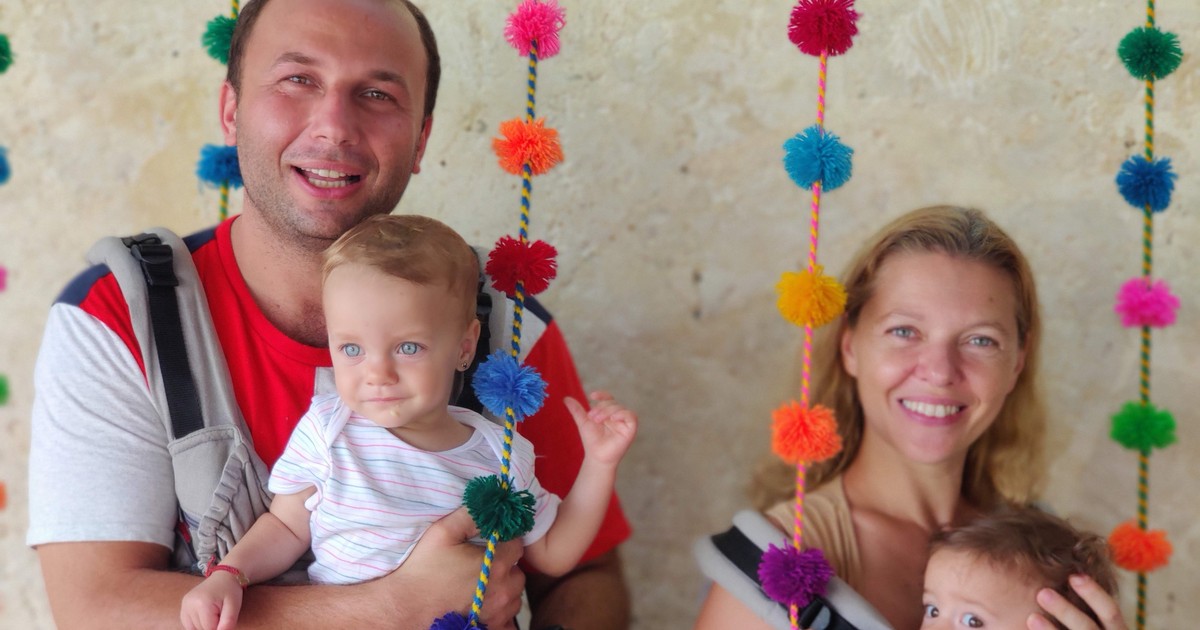 Șase luni pe trei continente cu doi bebeluși și fără bagaj de cală. Familia Maxim în vacanță