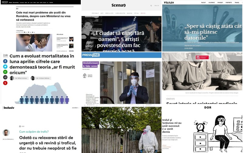 Coronavirus. Ce scrie presa alternativă din România: cum a evoluat mortalitatea în luna aprilie și ce fac muzicienii fără public
