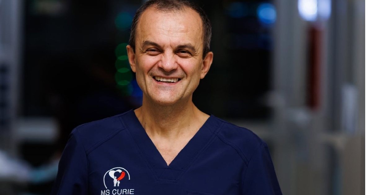 Un medic zambind,Catalin Cirstoveanu, de la Spitalul „Maria Curie”