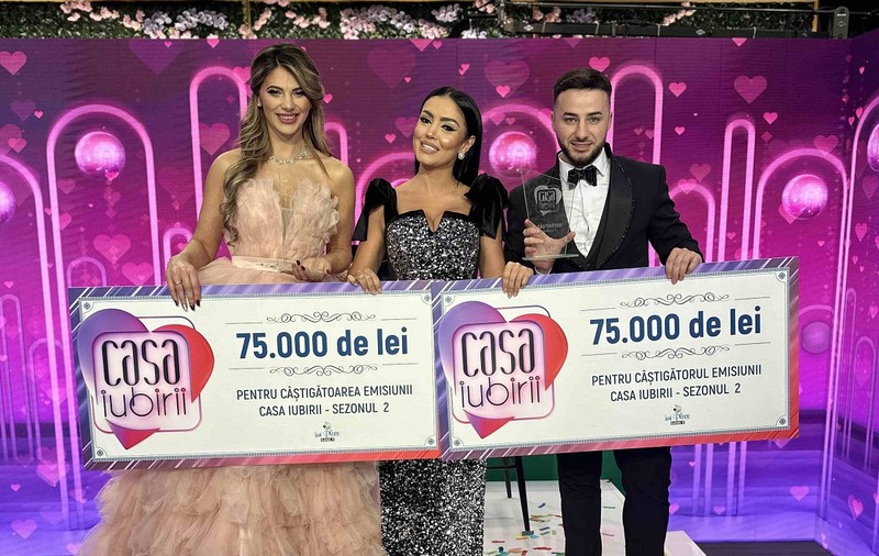 Mihaela și Radu au câștigat „Casa iubirii”, sezonul 2. Fiecare a primit 75.000 de lei
