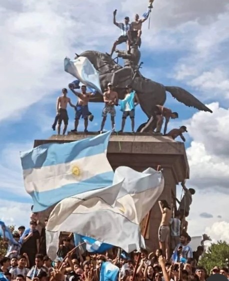 Bucuria fără margini a argentinienilor