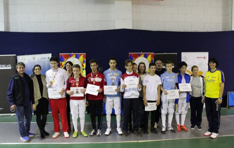 Daniel Popa (CS Dinamo) a câștigat Campionatul Național de spadă speranțe de la București