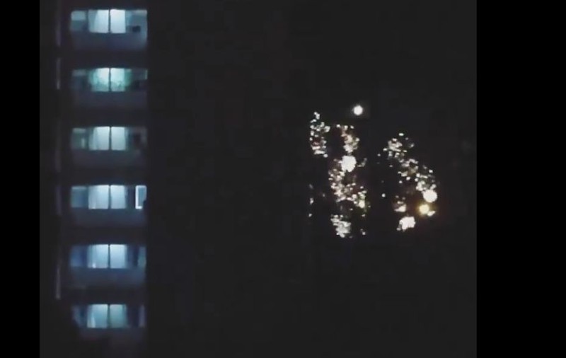 VIDEO | Ieșirea din starea de urgență, marcată cu artificii în București