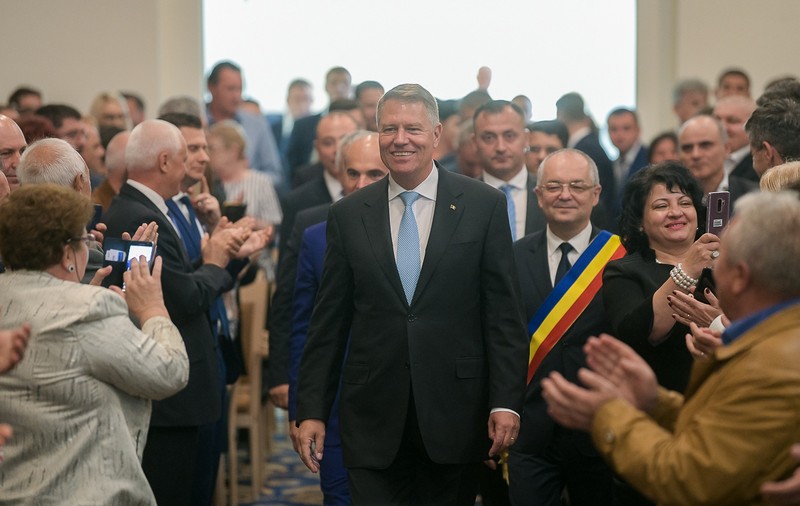 Klaus Iohannis, atac la PSD, de la Cluj: "Vreau votul românilor care vor o justiţie dreaptă şi îşi doresc să plece PSD-ul!"