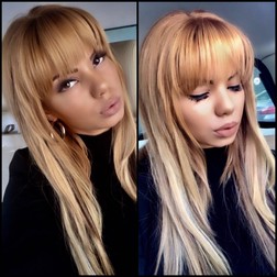 Beyonce de România și-a schimbat look-ul: și-a făcut breton