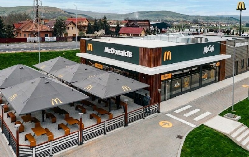 Un McDonald’s de 8.000.000 de lei, deschis într-o comună de lângă Cluj
