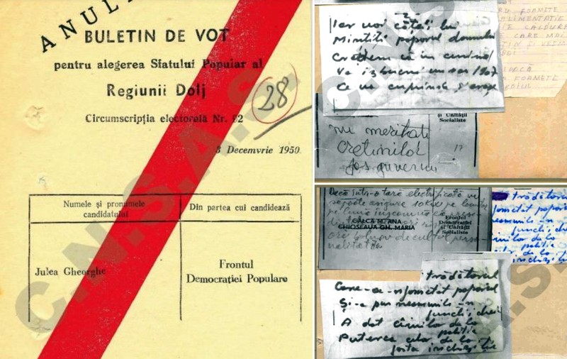 Vremurile în care românii visau la alegeri libere. Mesajele de revoltă scrise pe buletinele de vot: „Mințiți poporul. Va izbucni un nou 1907”