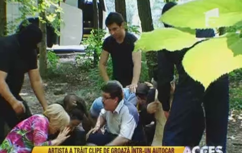 Nicoleta Voica, atacată de terorişti! 