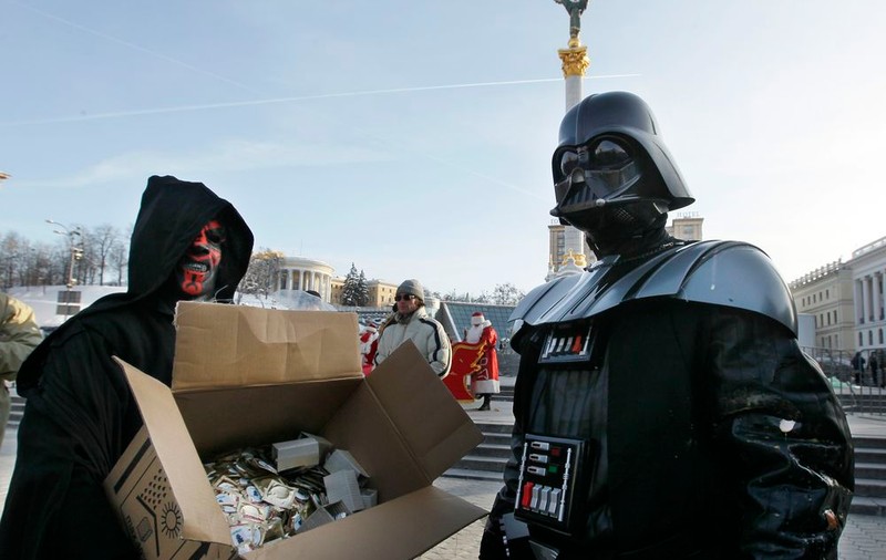 Darth Vader, printre candidaţii la alegerile din Ucraina