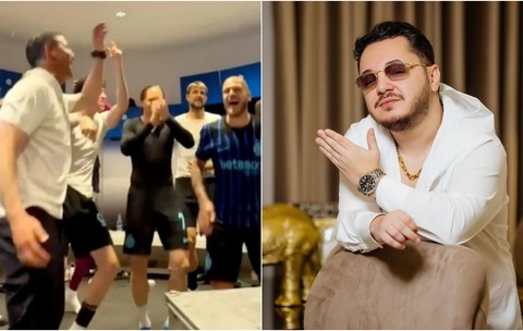 Reacția lui Ionuț Cercel după ce melodia „Made in Romania” s-a auzit din nou în vestiarul lui Inter Milano. Cristi Chivu a câștigat titlul în Italia