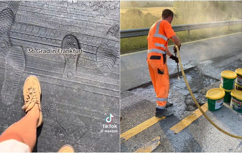 Autostrăzile din Germania au crăpat din cauza căldurii. Un tronson, închis complet