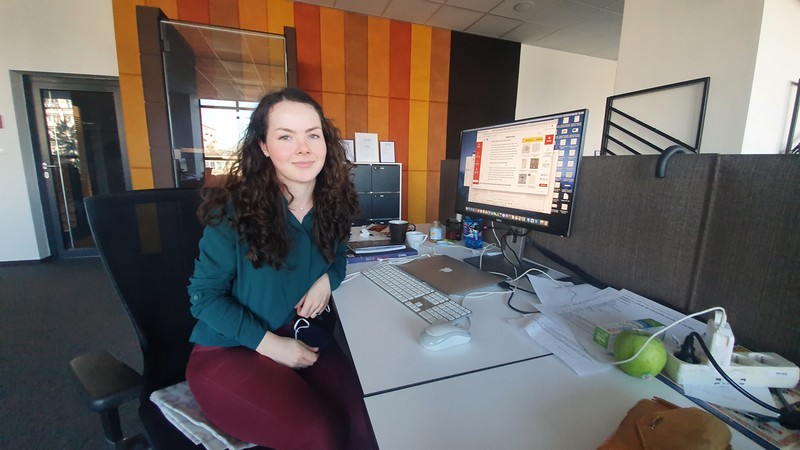 Monika Vatralova, jurnalistă, fostă studentă a lui Jan Kuciak