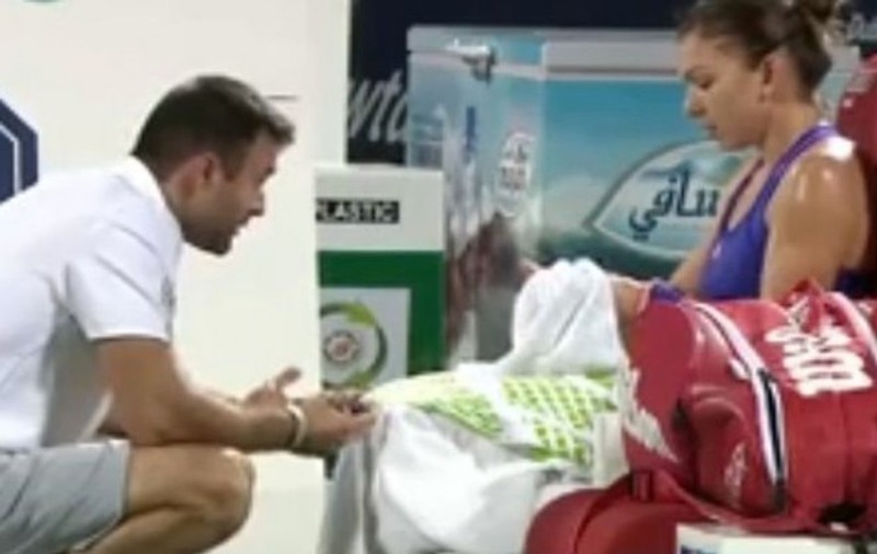 Momentul de cotitură al partidei Halep - Vaidisova! Ce i-a transmis româncei antrenorul Victor Ioniță