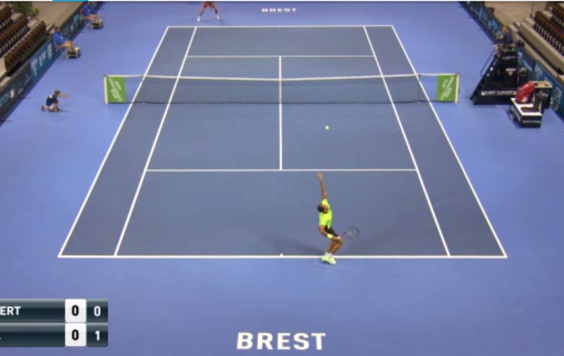 Marius Copil, eliminat în semifinale la Brest. L-a învins grecul Stefanos Tsitsipas, un reprezentant al noului val din tenis