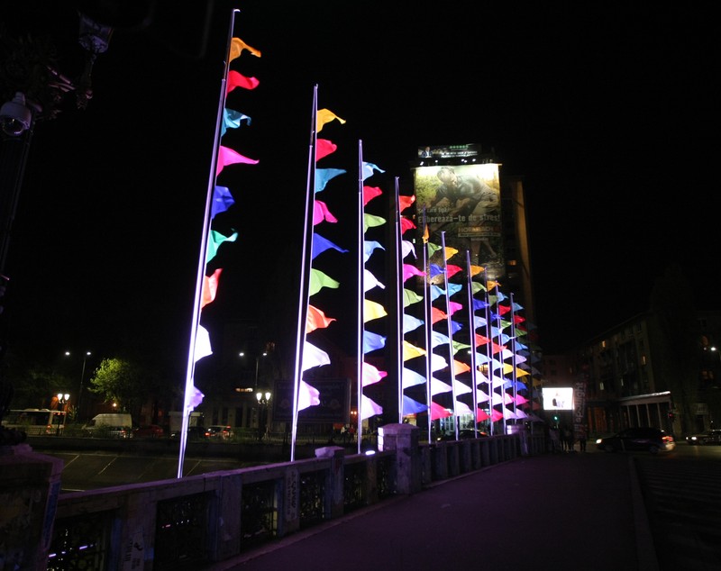 VIDEO. Spotlight 2018 - Bucharest International Light Festival a început! Clădiri emblematice, incluse în premieră în proiect
