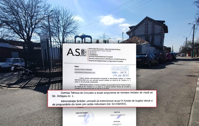 Pericolul din cartierul bucureștean în care două fete au murit într-un accident. Administrația Străzilor promite de 9 luni limitatoare de viteză, dar nu le-a pus