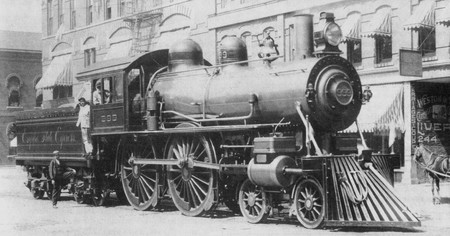 Locomotiva cu aburi nr 999 NYC New York Central Railroad