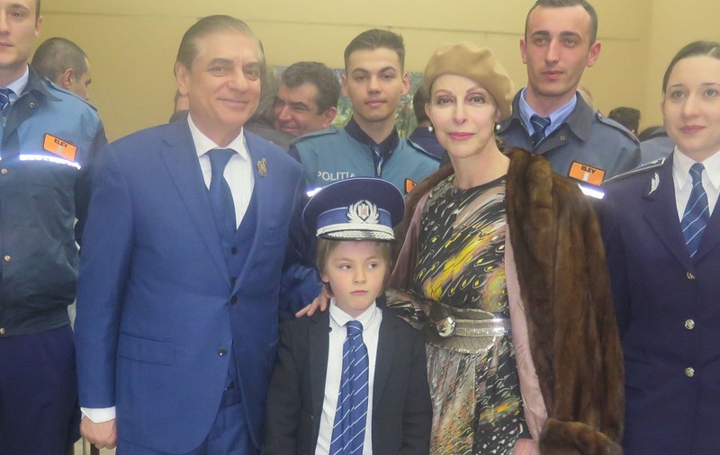Prințul Paul și Prințesa Lia, la Muzeul Național de Artă al României, de Ziua Poliției Române