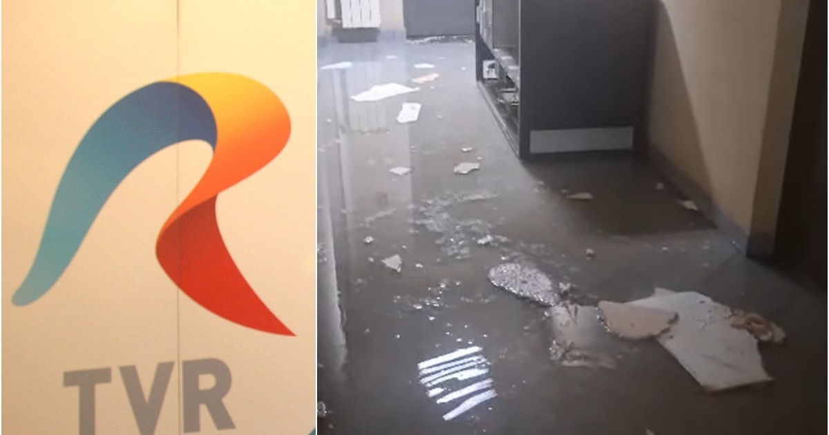 Sediul TVR a fost inundat