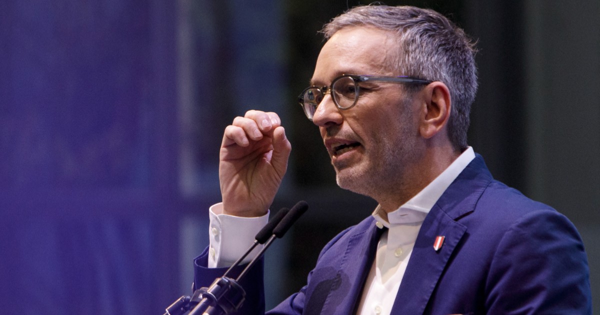 Herbert Kickl, liderul extremei drepte austriece