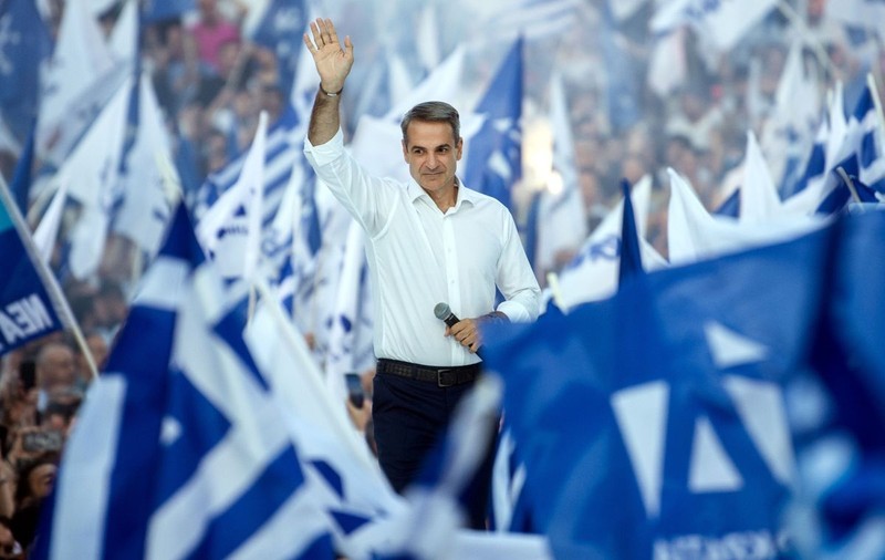 Conservatorii lui Mitsotakis au câștigat detașat alegerile cu repetiție din Grecia și au obținut majoritatea absolută în Parlament