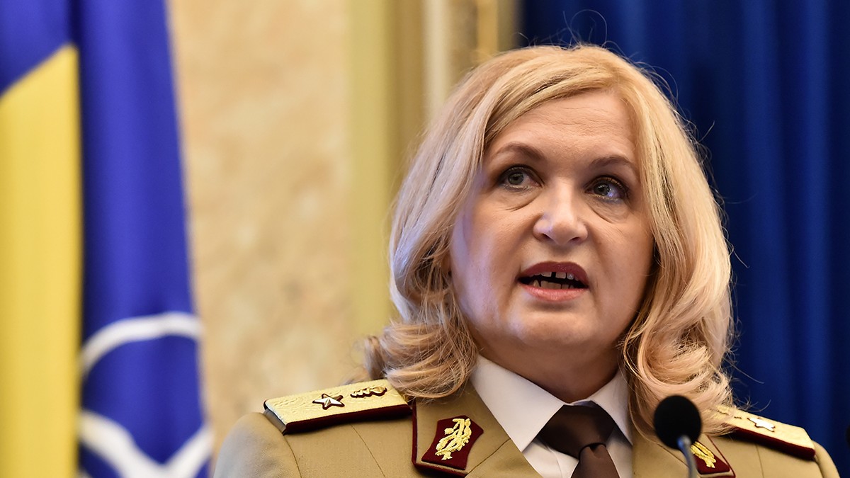 Generalul Florentina Ioniță (Radu), managerul Spitalului Militar Central ”Carol Davila”. Foto: Agerpres