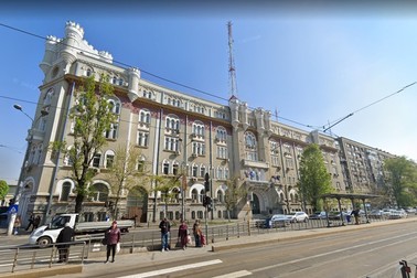 Percheziții DNA în clădirea Inspectoratului General al Poliției Române (IGPR). Foto: Google Maps