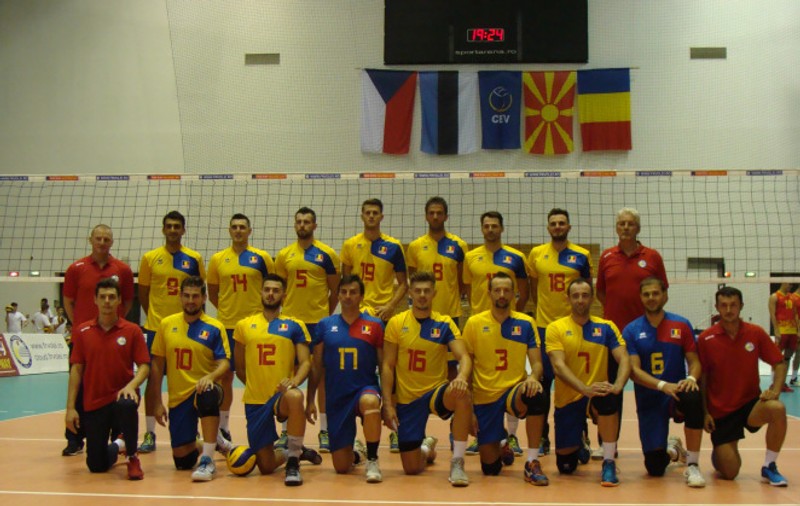 Volei masculin. România, victorie cu Estonia, în preliminariile CE 2017