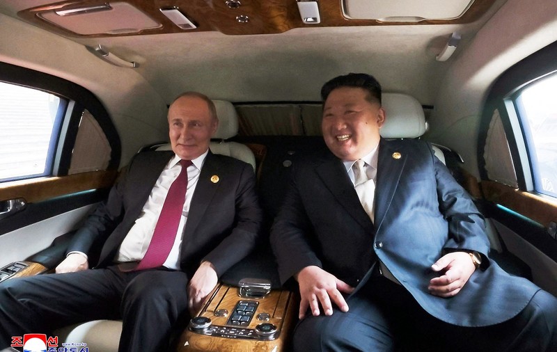 Mesajul trimis de Vladimir Putin lui Kim Jong-un, după ce a fost reales în cel mai înalt post de putere de la Phenian