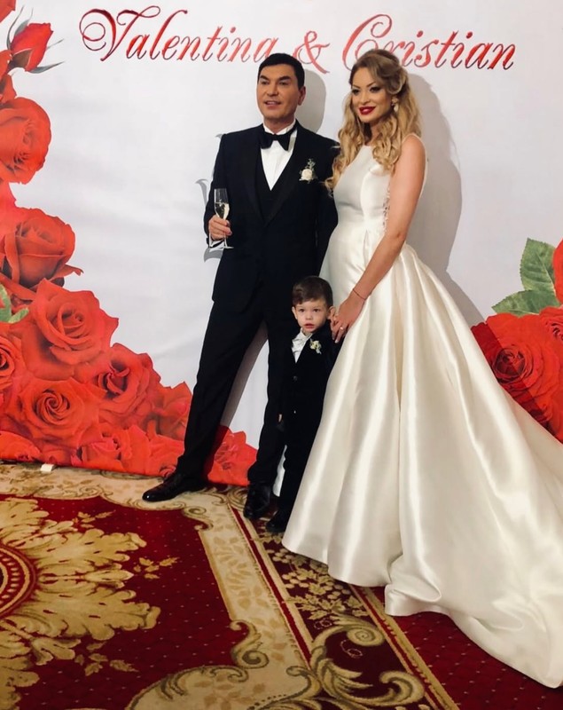 Imagini nemaivăzute de la nunta Valentinei Pelinel cu Cristi Borcea