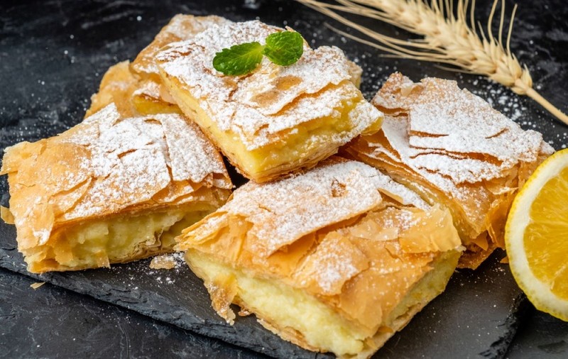 Rețete de bougatsa - plăcintă grecească