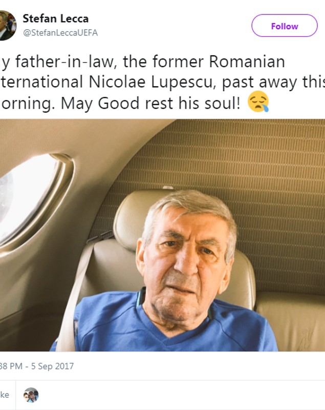 A murit Culae Lupescu. Tatăl lui Ionuț Lupescu va fi înmormântat sâmbătă. A plecat cu oful că nu a avut nepoți de la Ionuț și că a fost înjurat în Giulești / GALERIE FOTO