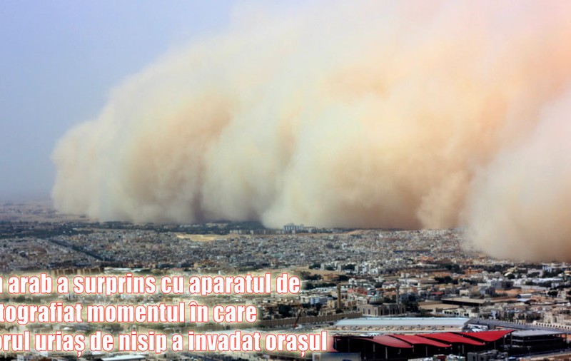 Nisipul «a înghiţit» un oraş întreg!