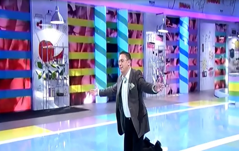 Marius Florea Vizante, în genunchi în platoul „Junior Chef”