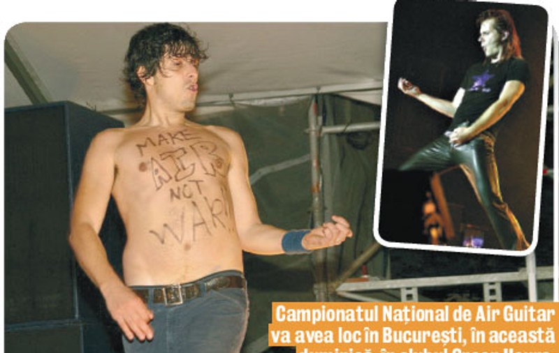 Campionat Naţional de Air Guitar la Green Hours