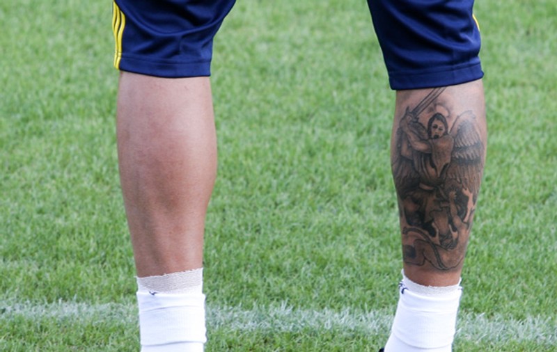 Tamaş are un nou tatuaj pe gamba dreaptă | FOTO