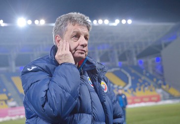 Meciul de fotbal dintre reprezentativele U19 ale Ucrainei si Romaniei, din Grupa a 4-a a turului de elita al Campionatului European de fotbal Under-19, disputat la Centrul National de Fotbal Mogosoaia. © FOTO: Sport Pictures
