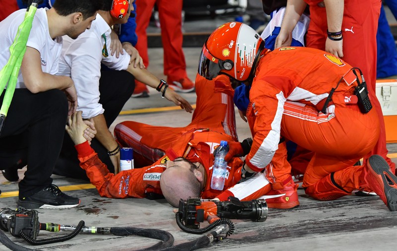 Au fost stabilite cauzele accidentului de la boxele Ferrari