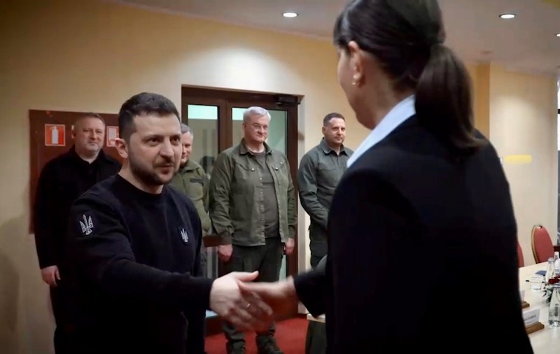 Kövesi a participat la o întâlnire cu Zelenski, în Ucraina: „Sunt aici pentru a lua poziție, alături de voi, împotriva noului avatar al răului radical”