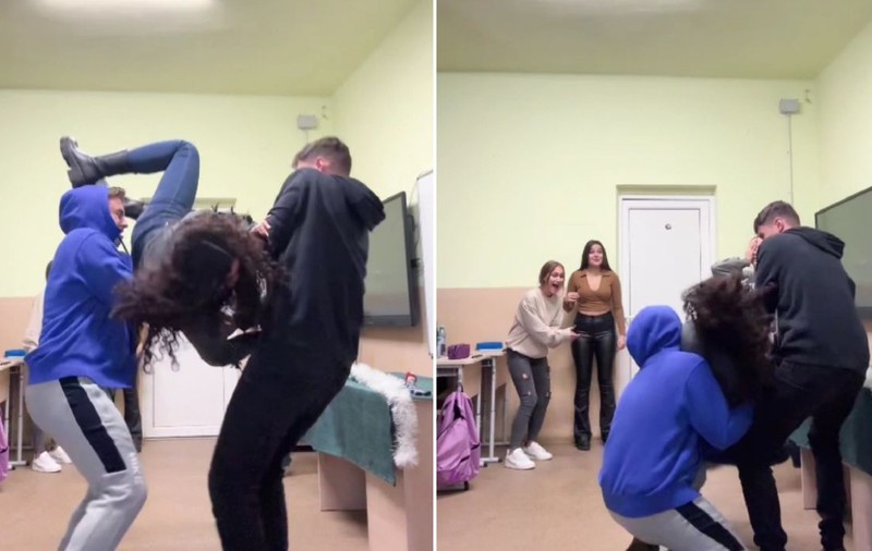 Superman Challenge face victime și în Bistrița. Doi elevi au ajuns la spital cu fracturi