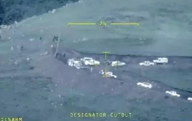Momentul în care o dronă turcească Bayraktar a găsit epava elicopterului în care a murit președintele Iranului | VIDEO