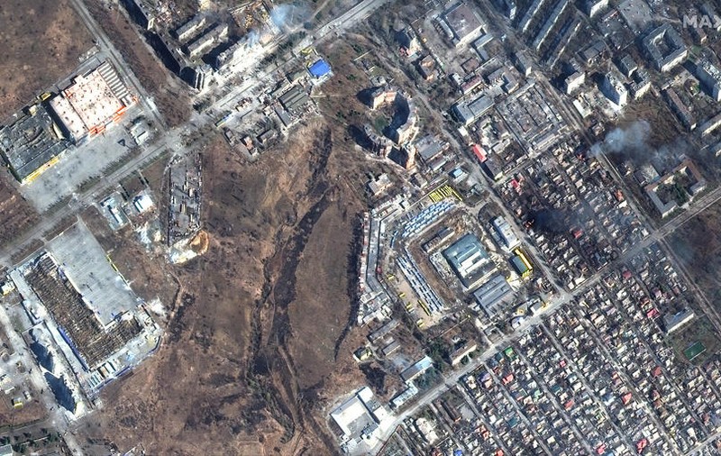 Dezastrul din trei orașe ucrainene, văzut din satelit. Ce a rămas în urma bombardamentelor
