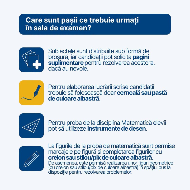 Reguli Evaluarea Națională 2026 Foto: Facebook/Ministerul Educației