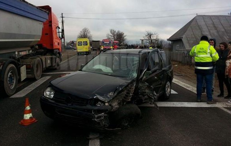 Accident teribil pe DN 2 soldat cu şapte victime