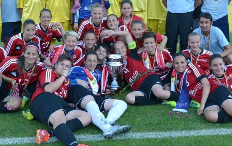 Fetele de la Olimpia Cluj au cucerit Cupa României. Al cincilea trofeu consecutiv