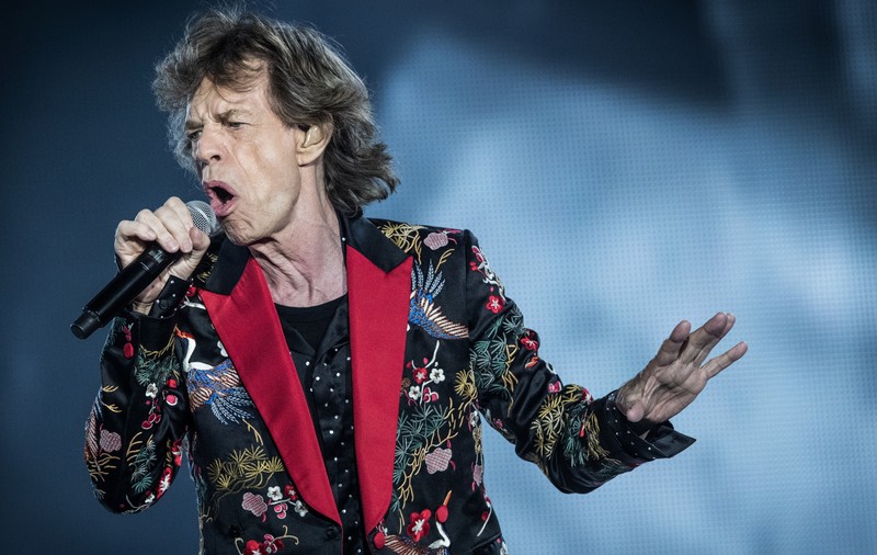 Prima fotografie cu Mick Jagger după ce a fost operat
