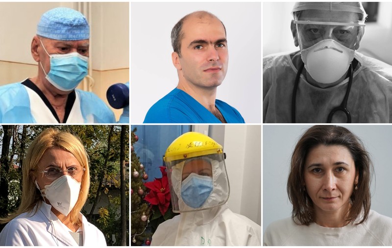 Mesaje de Sărbători de la 6 medici români. „Sper să se fructifice lecțiile date de pandemie, pentru că vin din suferință”